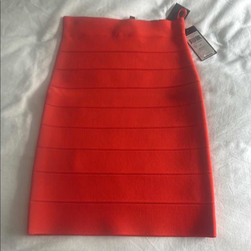 Elegant Red Women's Skirt